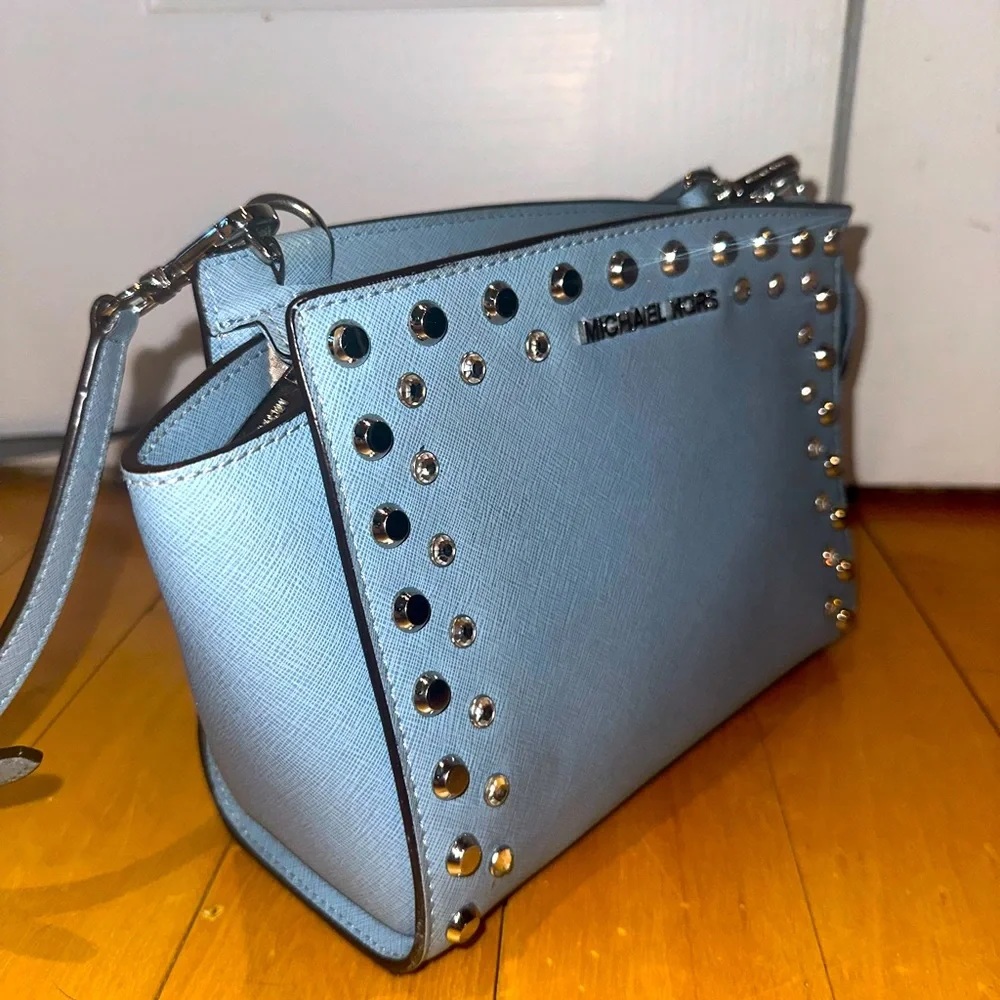Michael Kors Selma Stud/Crystal Crossbody - Picture 3 of 15